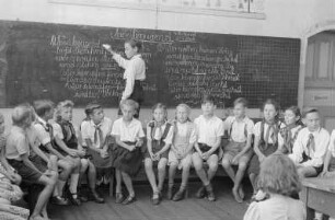Reportage aus einer Schule in Berlin-Köpenick : Schüler an der Tafel
