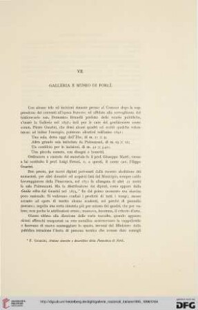 3.1895/96: Galleria e Museo di Forli