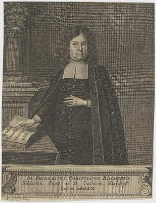 Bildnis des Fridericvs Christianvs Büchervs