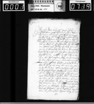 . 1679: Juni 1679