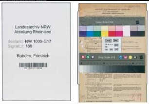 Entnazifizierung Friedrich Rohden , geb. 14.12.1910 (Buchdruckereibesitzer)