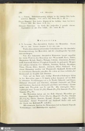 [41 G.] Meteoriten