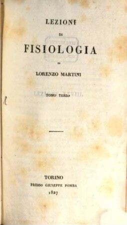Lezioni di Fisiologia, 3