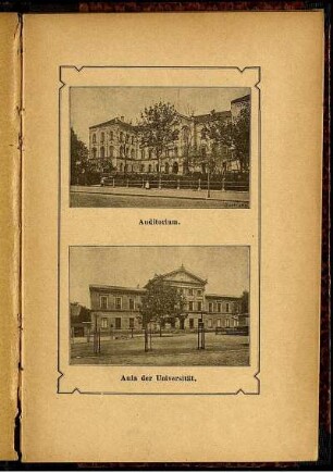 Ill. Auditorium Ill. Aula der Universität