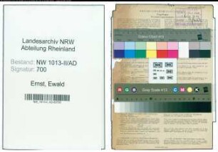 Entnazifizierung Ewald Ernst , geb. 25.06.1921 (Bueroangestellter)