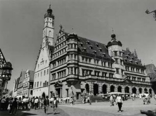 Rothenburg o. T. , das Rathaus