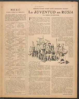 La juventud en Rusia : Medite usted sobre este problema diario