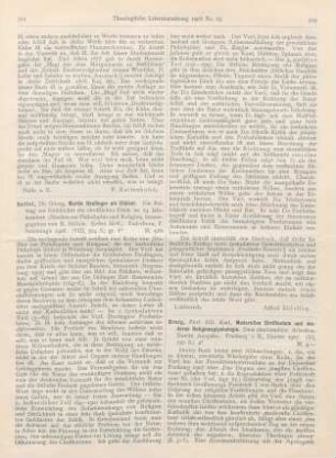 702-703 [Rezension] Braig, Karl, Modernstes Christentum und moderne Religionspsychologie