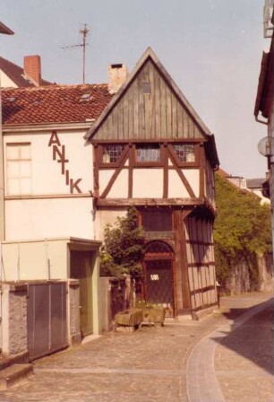 Bruchmauerstraße. Detmold. Blick von der Langen Straße nach Westen