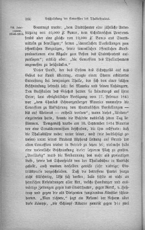 Beschränkung der Concession des Thaliatheaters.