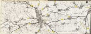 Denkschrift zum Flächennutzungsplan Wetzlar, April 1957: überörtlicher Verkehrsplan 1:25000