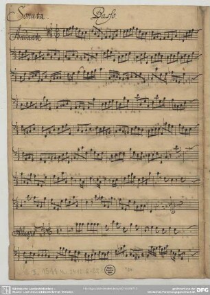 Händel, G. F., Sonaten, Vl 1 2 Bc, HWV 392 / Ausw.