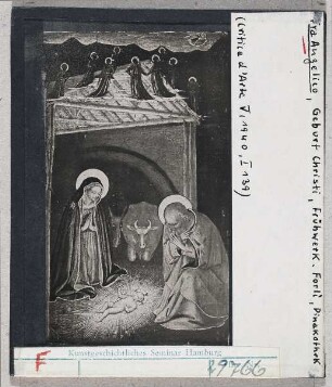 Fra Angelico: Geburt Christi. Forlì, Pinakothek
