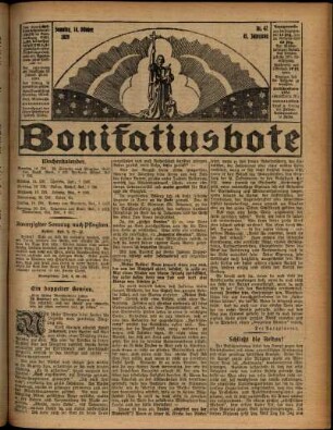 Ausgabe vom Sonntag, den 14. Oktober 1928.