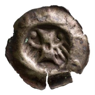 Münze, Hohlpfennig, 15.Jh.