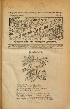 Münchener illustrirte Jugend-Zeitung : Organ für die deutsche Jugend. 1897