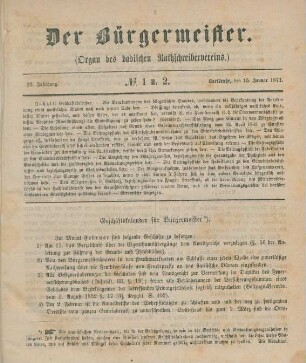 15. Januar-15. Dezember = No. 1/2-24