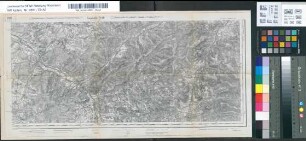 Karte von Frankreich 1:80.000. Gruppe I: Lunéville 70 D. [Kartographische Abtheilung der Königl. Preuss. Landes-Aufnahme]