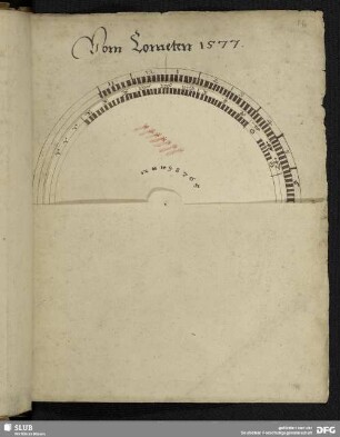 Vom Cometen 1577.