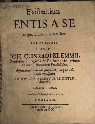 Existentiam entis a se cognoscibilem naturaliter