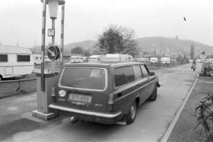 Überwinterung von Wohnwagen und Caravans auf dem Campingplatz "Turmbergblick"