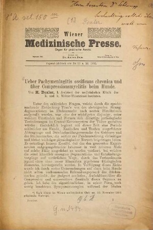 Kleine Schriften Sonderabdrucke u. dergl., 1