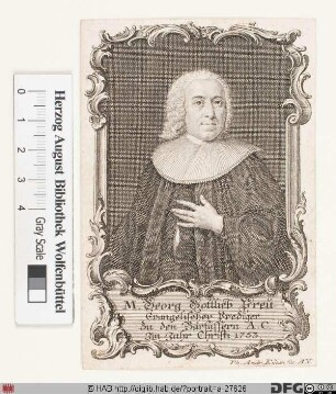 Bildnis Georg Gottlieb Preu