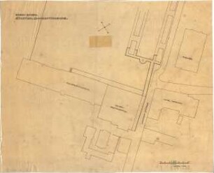 Fischer, Theodor; Baden-Baden; Restaurant Konversationshaus - Lageplan