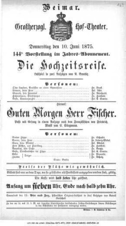 Guten Morgen Herr Fischer