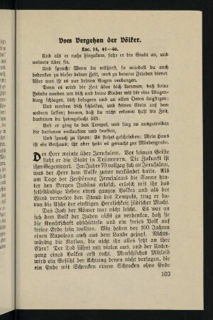103-111, 16. Vom Vergehen der Völker