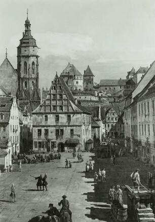 Der Marktplatz zu Pirna