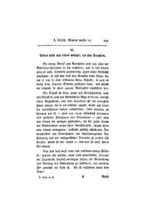 Etwas mehr und etwas weniger, als eine Recension
