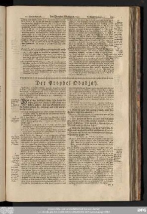 Der Prophet Obadja.