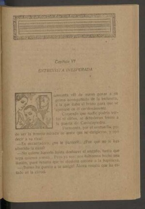 Capítulo VI - Entrevista inesperada