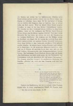 Buddhismus und Christentum. II