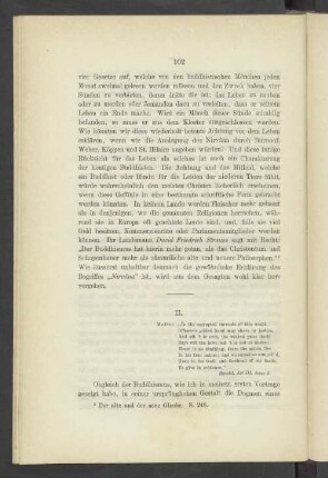 Buddhismus und Christentum. II