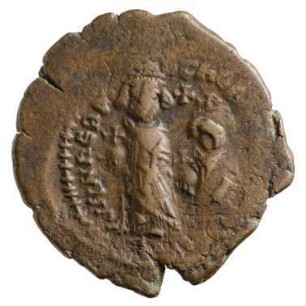 Münze, Follis, 613 / 614