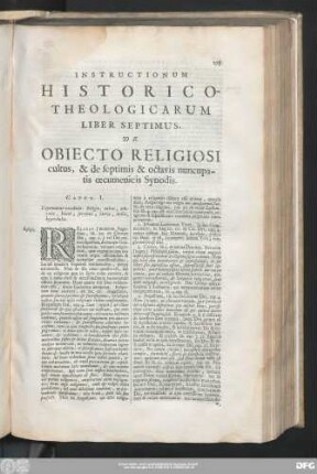 Caput.. I. Exponuntur vocabula: Religio, cultus, adoratio, honor, sevitus, latria, dulia, hyperdulia.