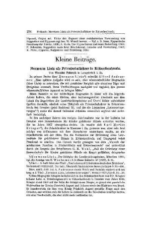 Hermann Lietz als Privatschullehrer in Kötzschenbroda