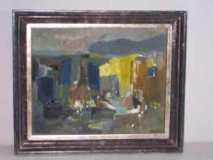 Gemälde Karl Diederichs "Stadt"