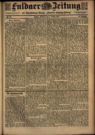 Ausgabe vom Mittwoch, den 09. Oktober 1901.