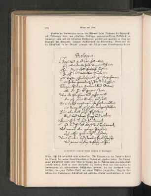 Schriftprobe des Textes der ältesten Handschrift des Passionsspiels