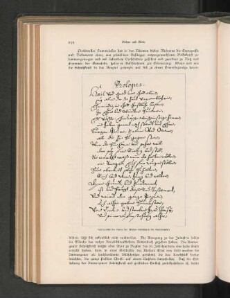 Schriftprobe des Textes der ältesten Handschrift des Passionsspiels