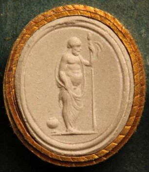 Silenus stehend (Daktyliothek, Supplement)
