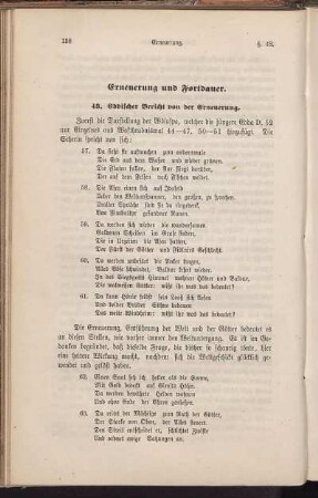Erneuerung und Fortdauer.