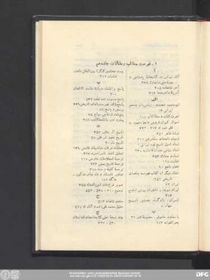 ۱ - فهرست مطالب و مقالات جلد دهم