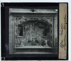 Ulm, Münster,Multscher, Altarnische der Familie Karg im Ulmer Münster (Kargaltar)