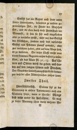 17-24, Zweiter Theil