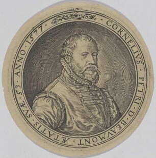 Bildnis des Cornelivs Petri de Beavmont