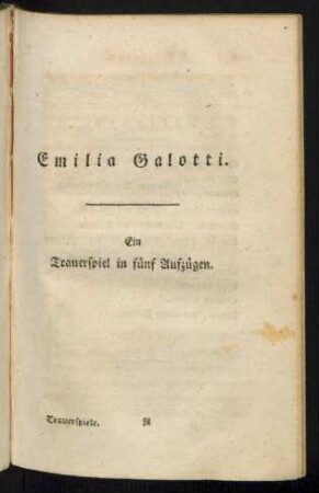 Emilia Galotti